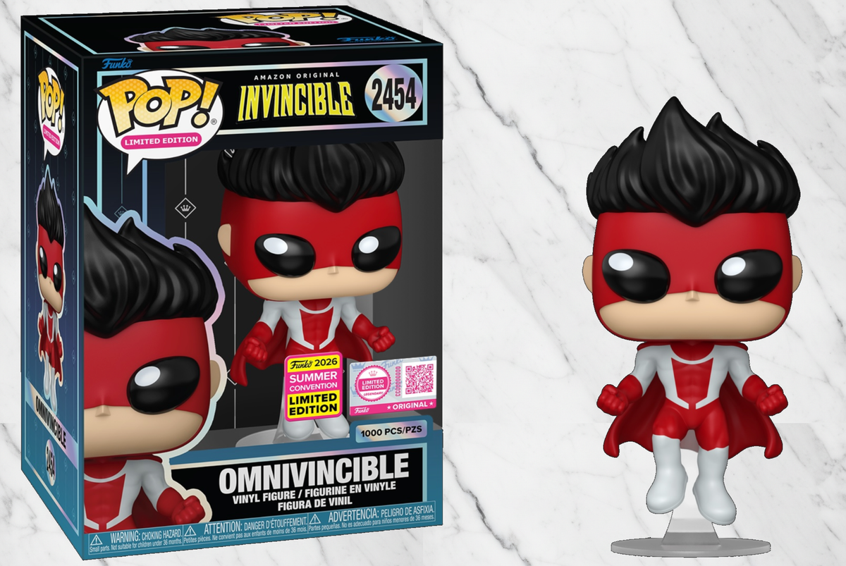 Omnivincible #2454 Box and Figure - Invincible 2026 Summer Convention Limited Edition