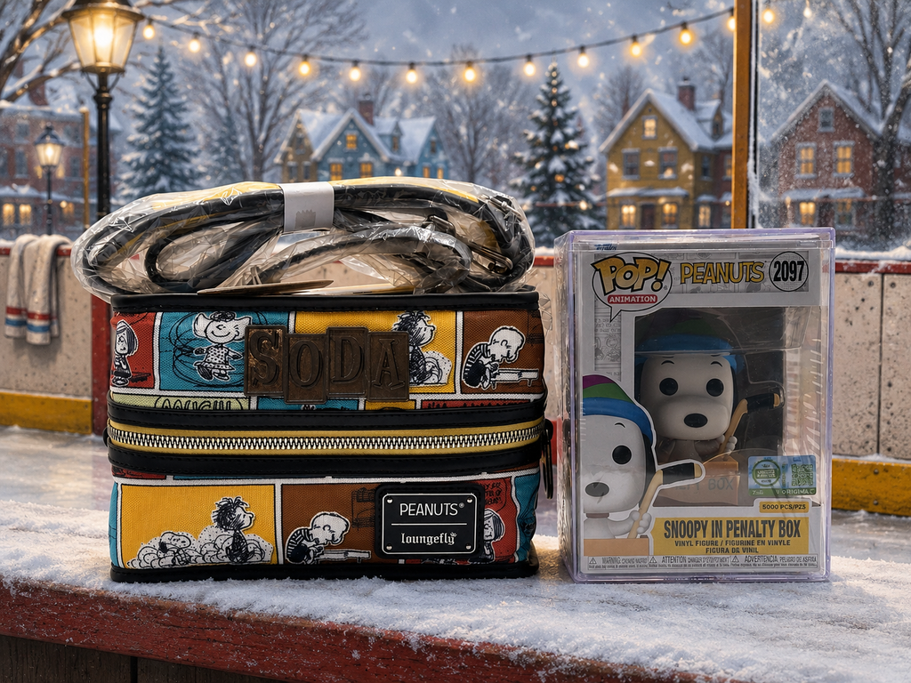 Loungefly Peanuts Comic Strip Lunch Box Cooler Bag