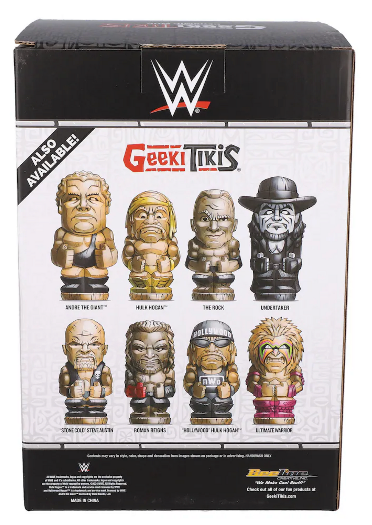 Geeki Tikis WWE series lineup