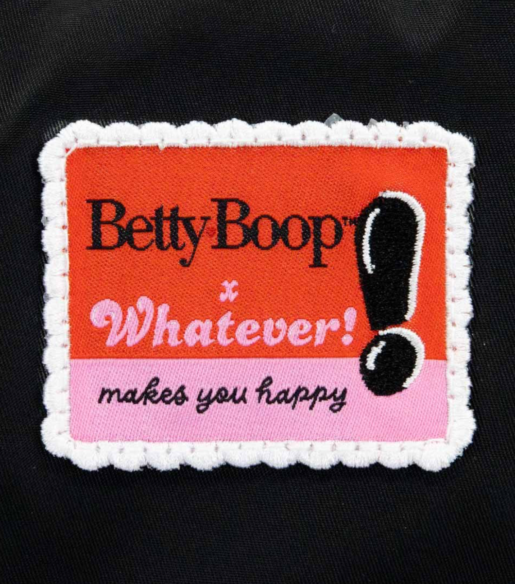 Betty Boop Padded Nylon Head Tote Bag — Whatever Makes You Happy Exclusive