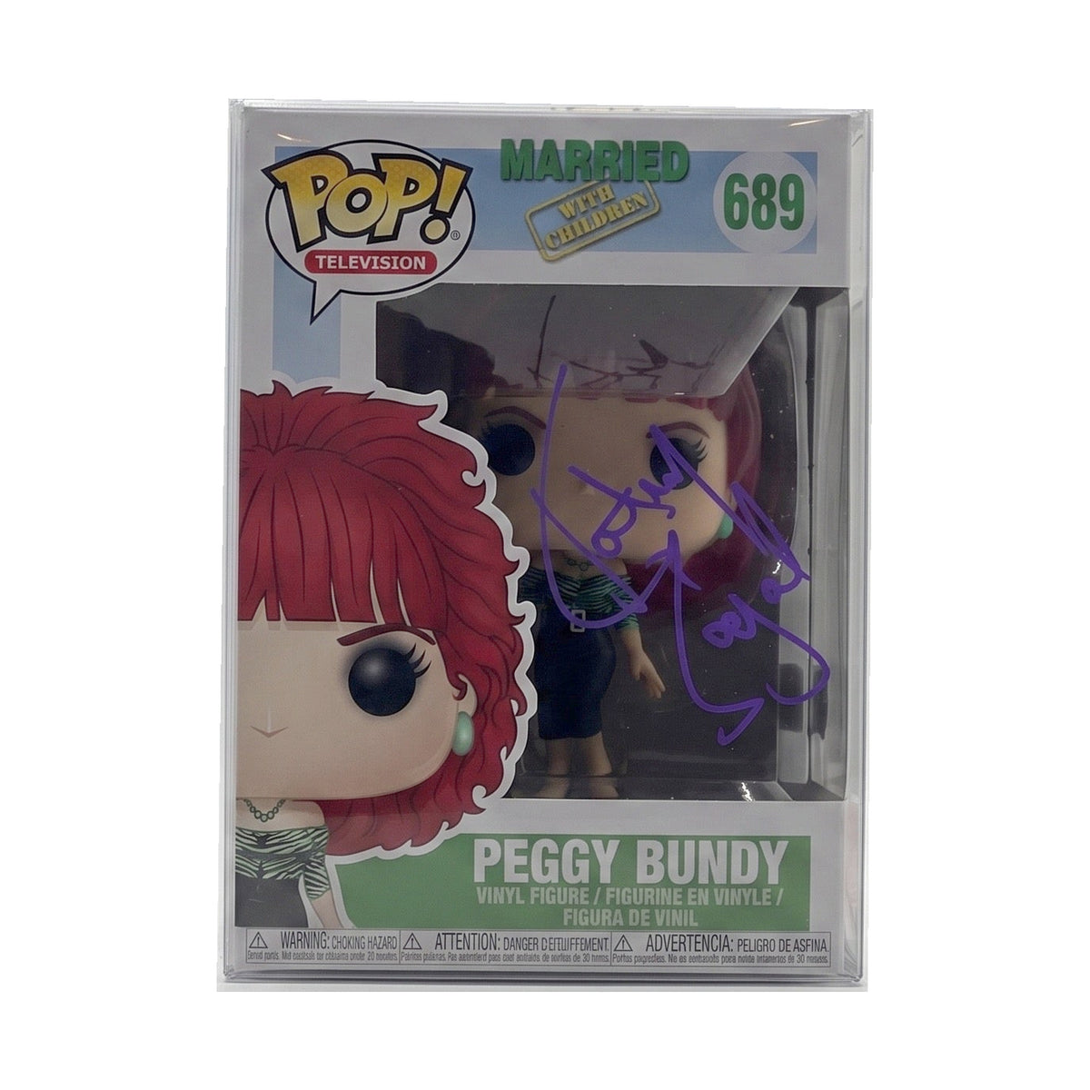 Katey Sagal Signed Peggy Bundy #689 Funko Pop
