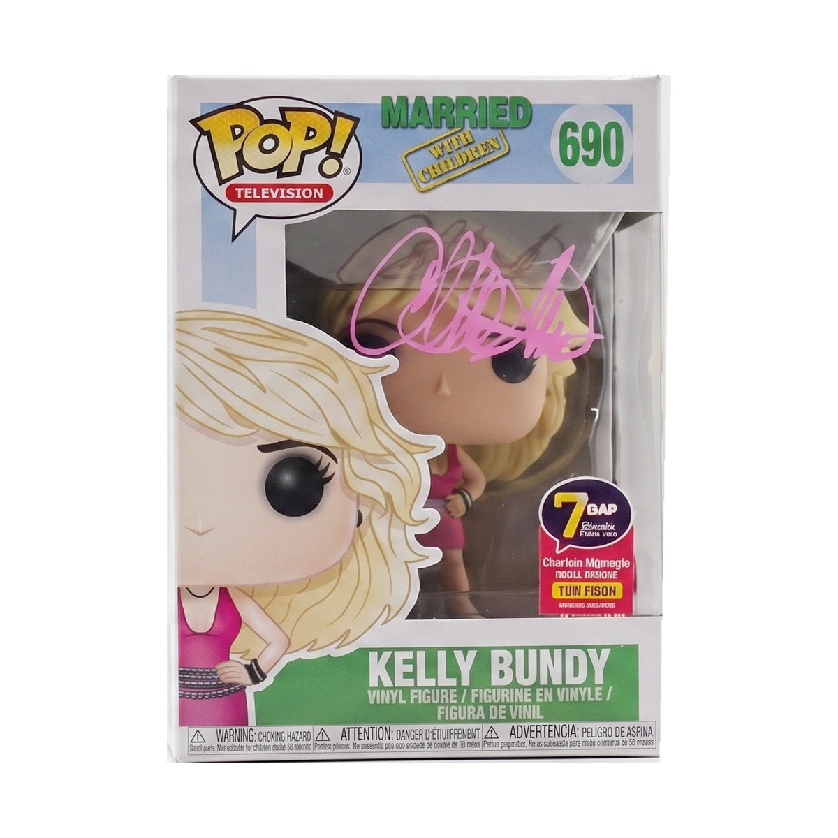 Christina Applegate Signed Kelly Bundy #690 Funko Pop – 7 Bucks a Pop Signature Series