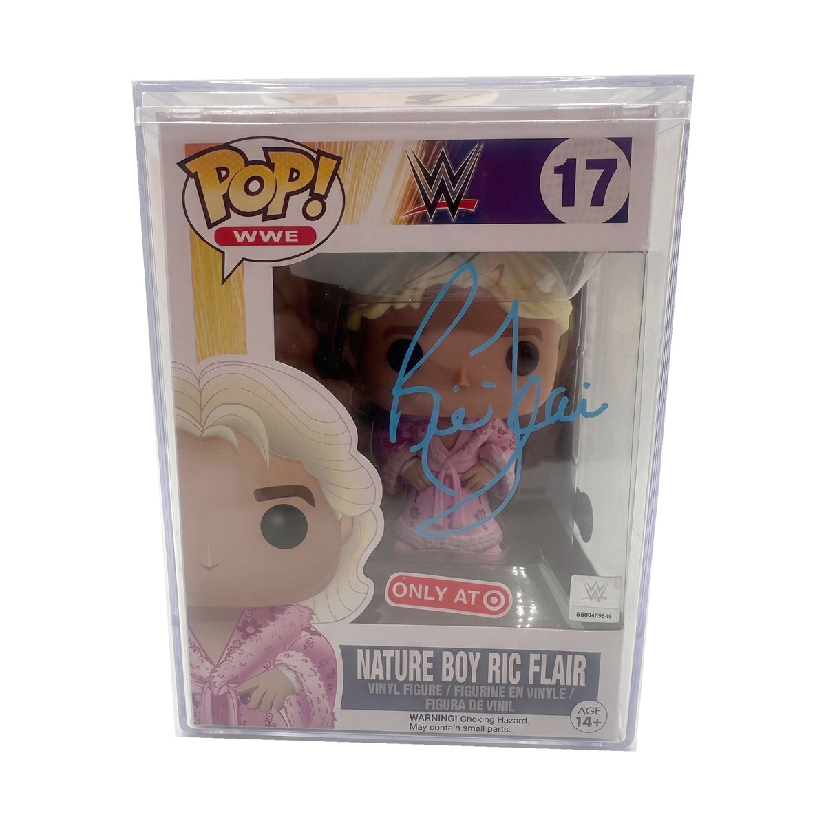 Ric Flair Signed Nature Boy #17 Target Exclusive WWE Funko Pop