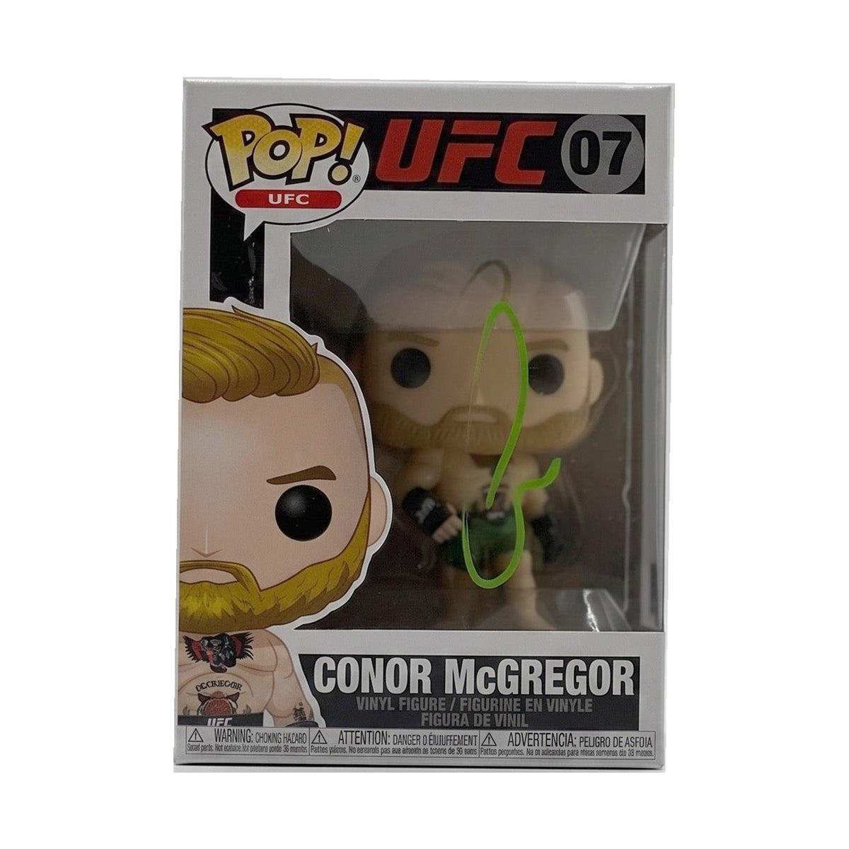 Conor McGregor Signed UFC #07 Funko Pop