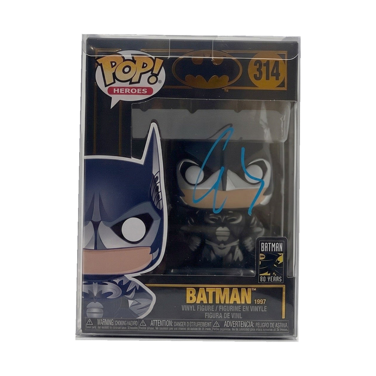 George Clooney Signed Batman #314 Funko Pop – BAS Authenticated (Cert #BT61195)