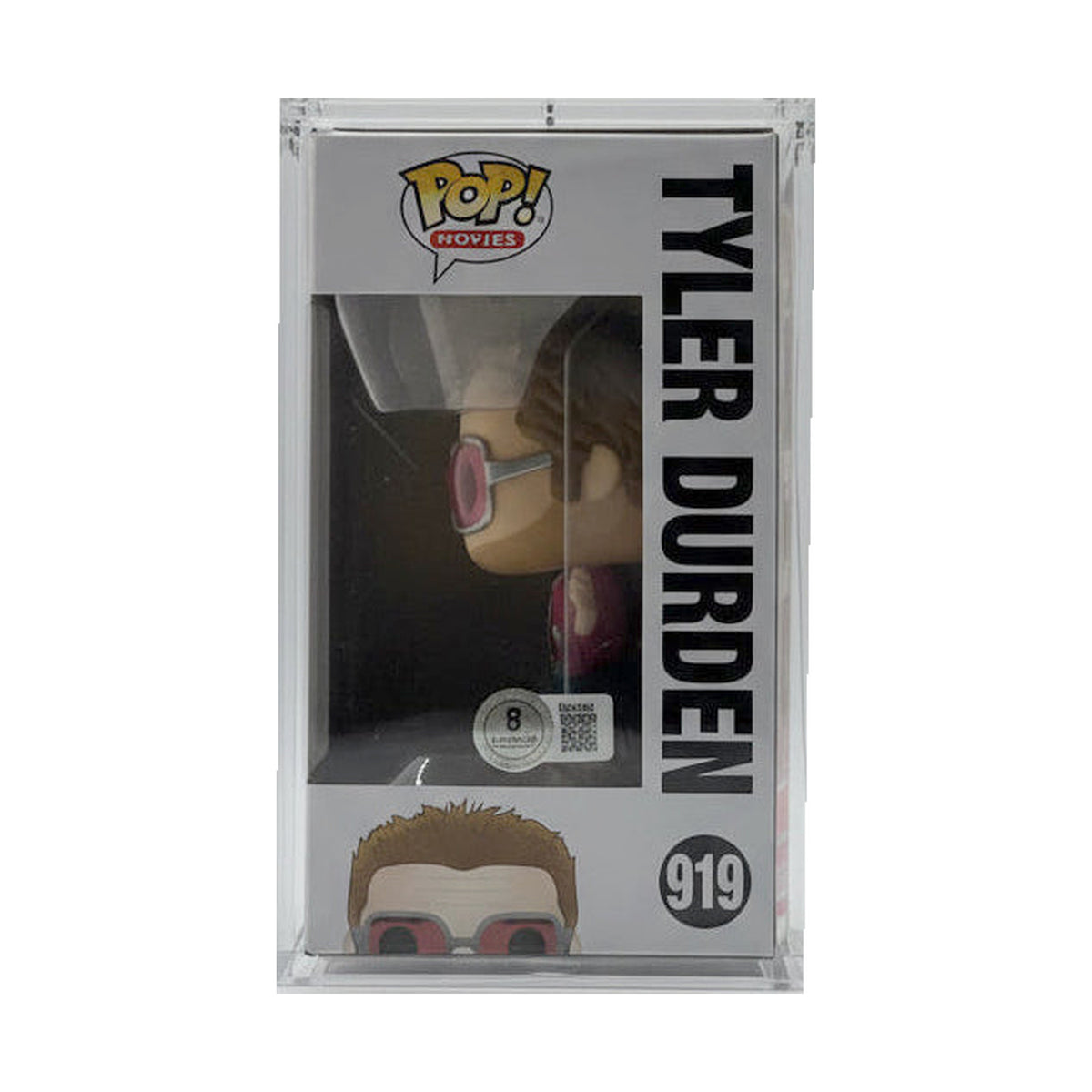 Brad Pitt Signed Tyler Durden Fight Club Funko Pop