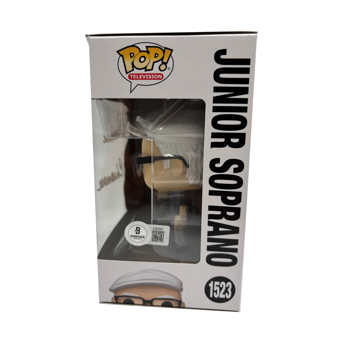 Dominic Chianese Signed Junior Soprano #1523 Funko Pop – BAS Authenticated