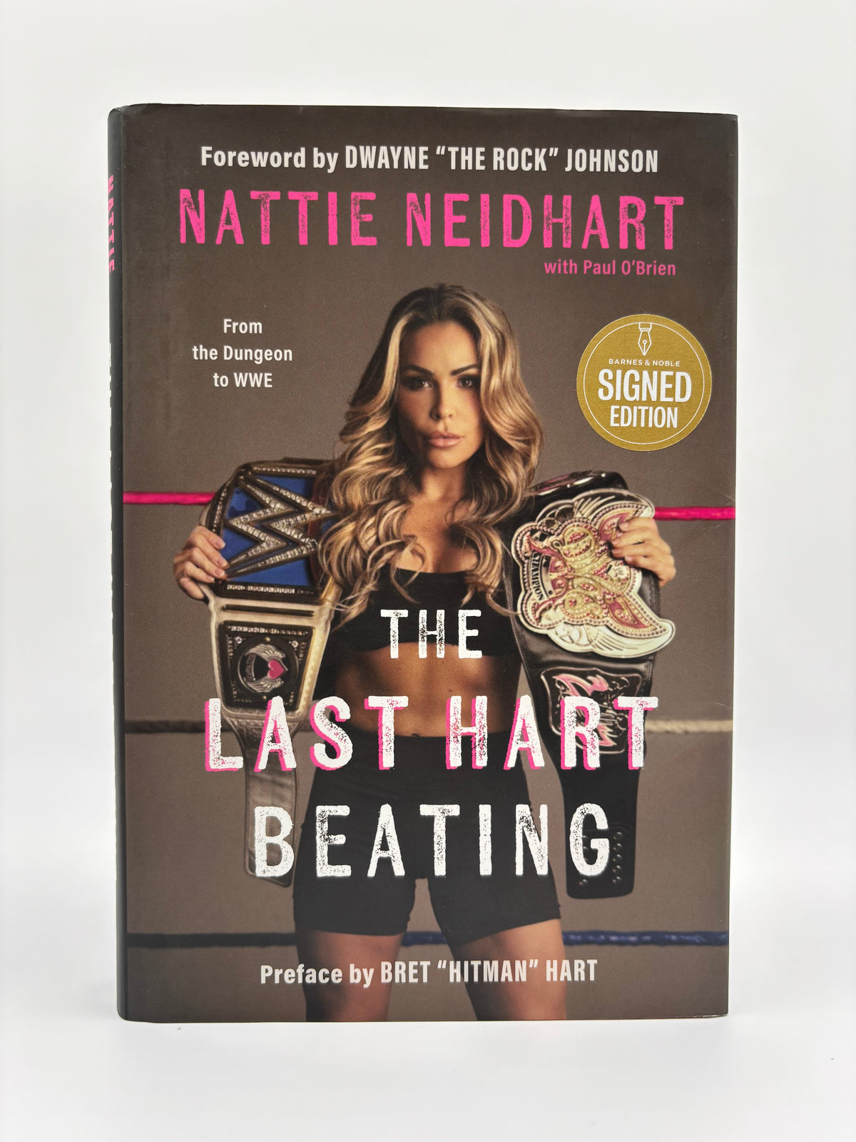 Natalya Signed WWE Memoir – Hand Signed by Nattie Neidhart