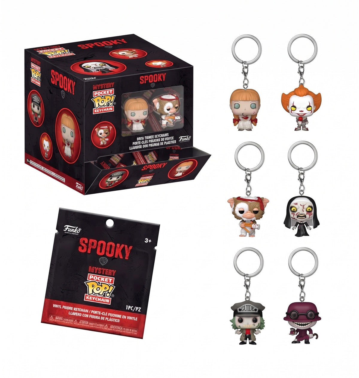 Funko Spooky Mystery Pocket Pop! Keychain