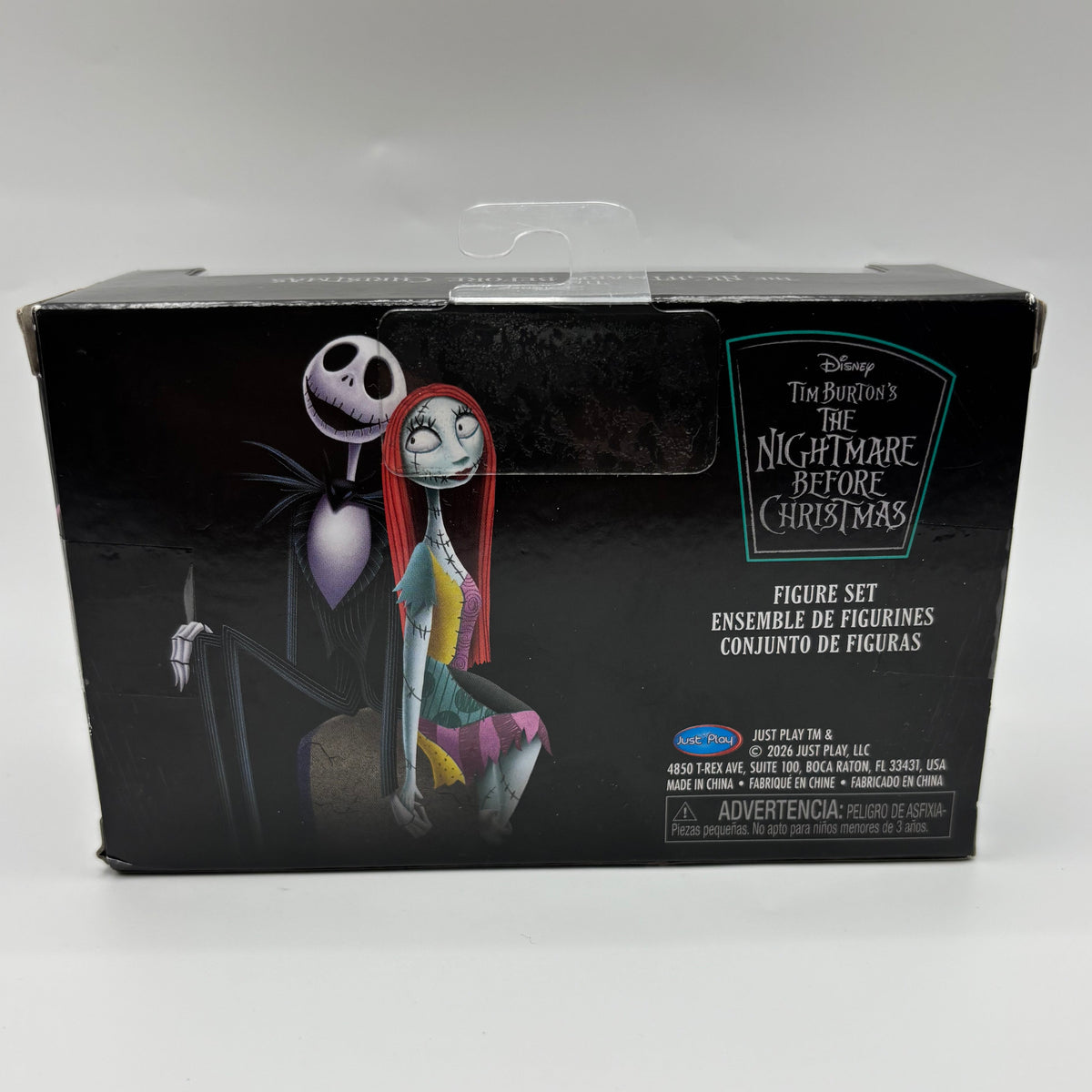 Disney Tim Burton's The Nightmare Before Christmas Figure Set 3-Pack