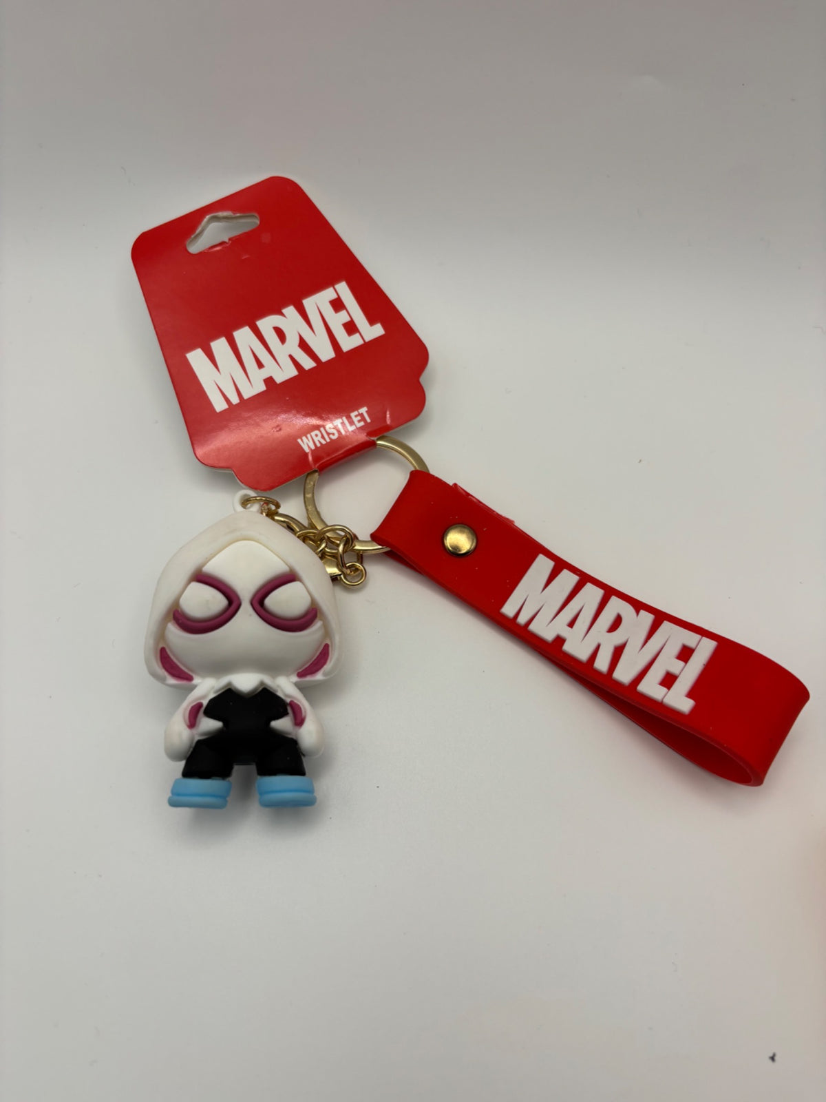 Marvel Spider-Gwen Character Wristlet Keychain