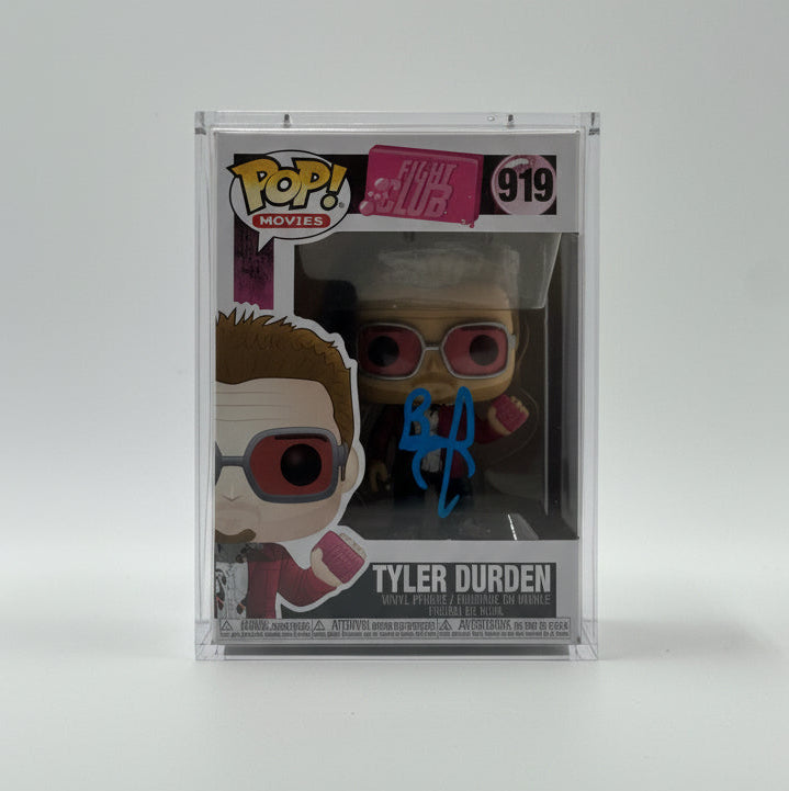 Brad Pitt Signed Tyler Durden Fight Club Funko Pop