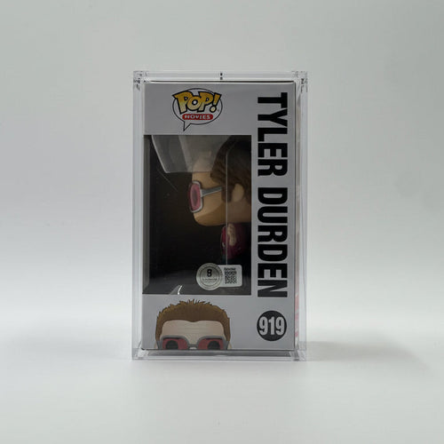 Brad Pitt Signed Tyler Durden Fight Club Funko Pop