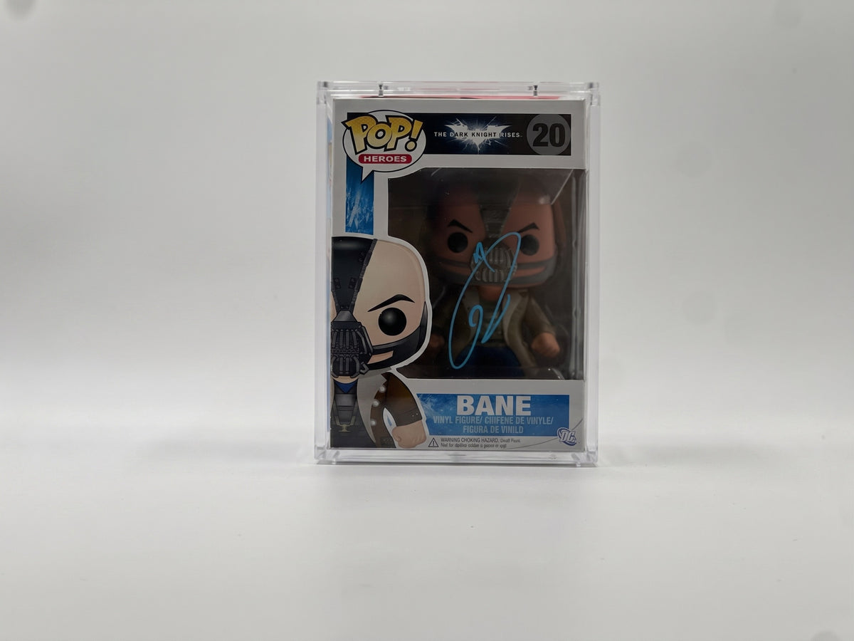 Tom Hardy Signed Bane #20 First Edition Funko Pop