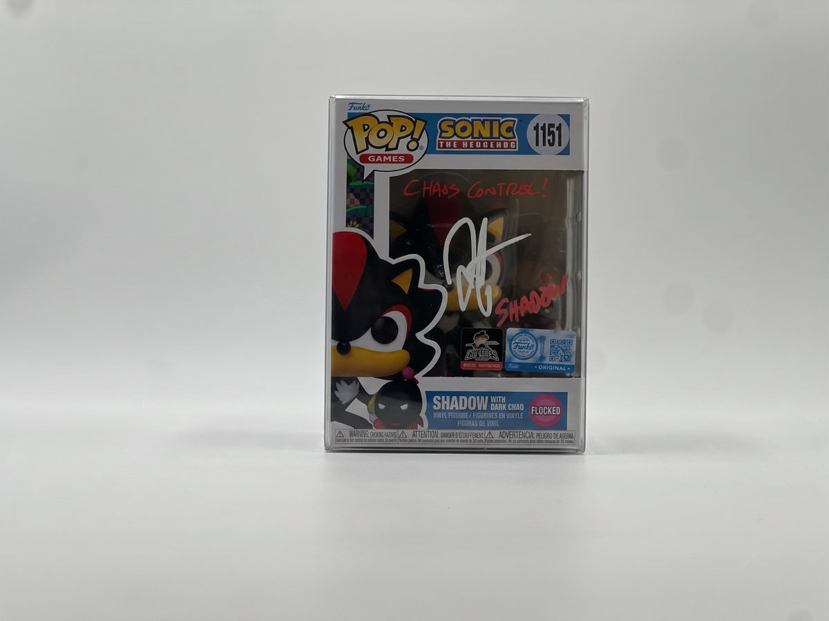 Signed Shadow #1151 Funko Pop – Sonic the Hedgehog