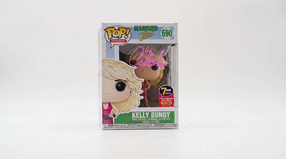 Christina Applegate Signed Kelly Bundy #690 Funko Pop – 7 Bucks a Pop Signature Series