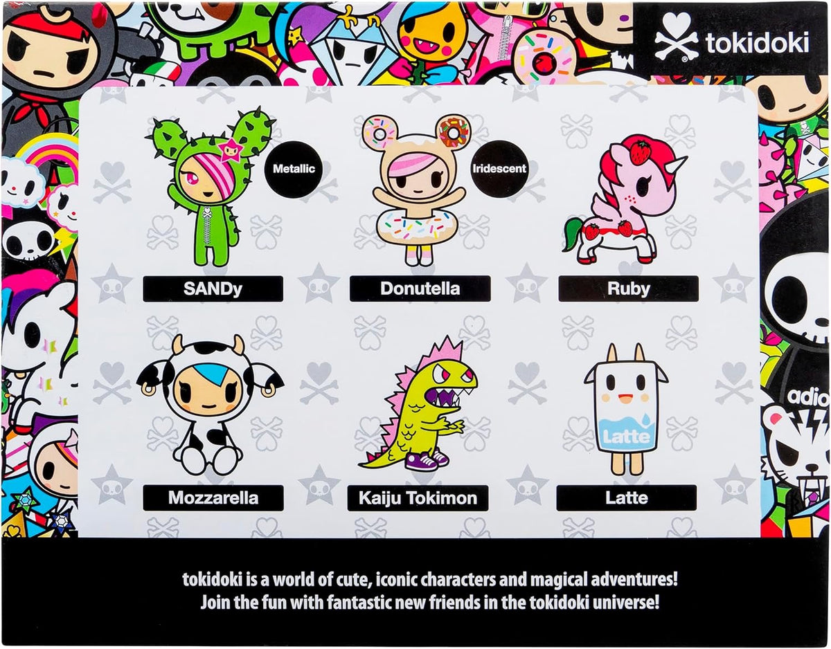 Jazwares Tokidoki 2” 6 Figure Pack