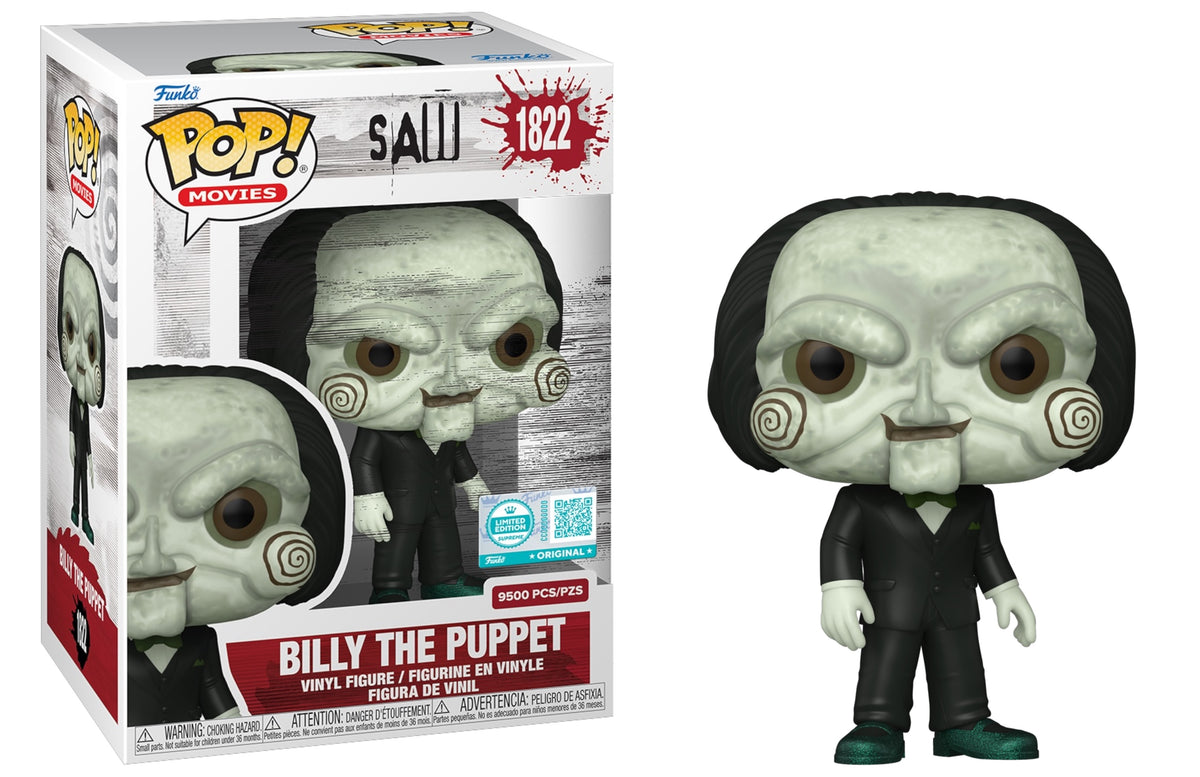 SAW — Billy the Puppet Funko Pop! #1822 Limited Edition (9,500 Pieces)