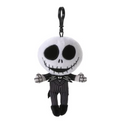 Disney Tim Burton’s The Nightmare Before Christmas Jack Skellington Plush Character Bag Clip