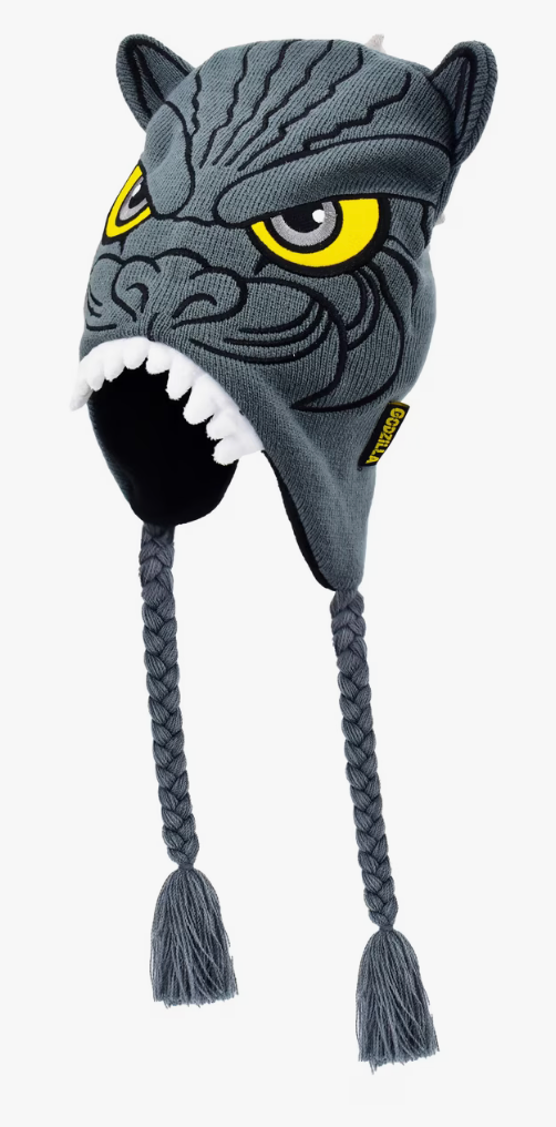 Godzilla Figural Cosplay Tassel Beanie Laplander