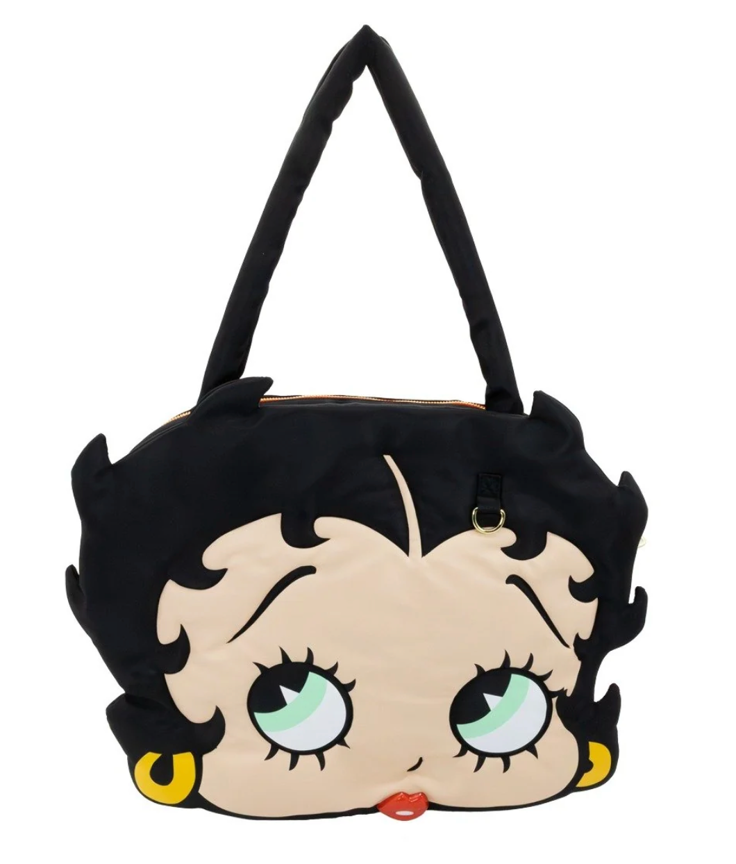 Betty Boop Padded Nylon Head Tote Bag — Whatever Makes You Happy Exclusive
