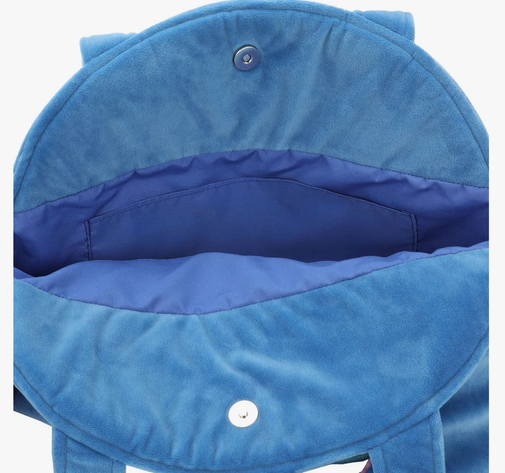Disney Lilo & Stitch — Stitch 3D Face Plush Tote Bag