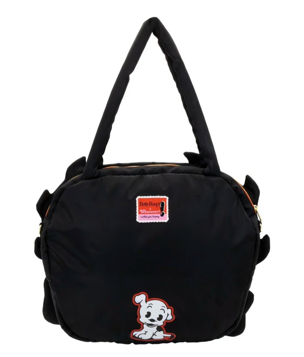 Betty Boop Padded Nylon Head Tote Bag — Whatever Makes You Happy Exclusive
