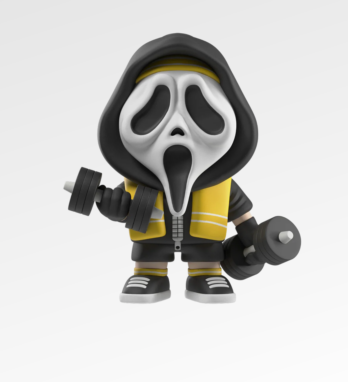 Culture Fly Ghostface - Blood, Sweat & Fears Gym Fitness Vinyl Figure