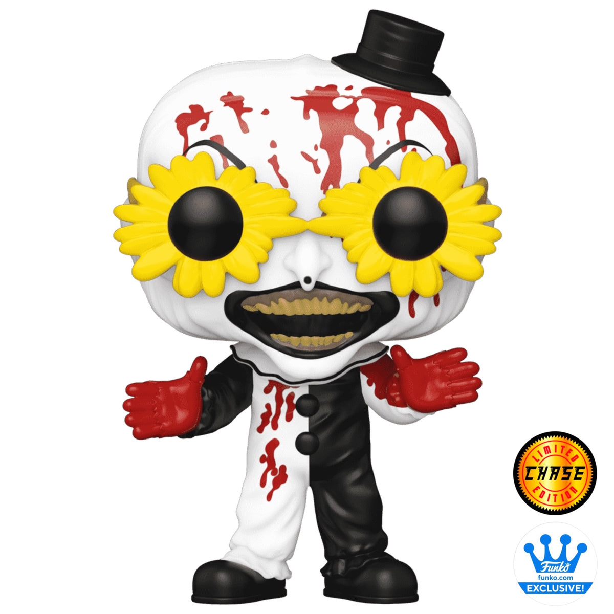 Funko Pop Art the Clown with Glasses 1593 Chase figure