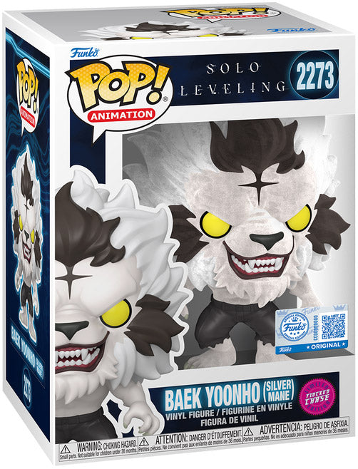 Baek Yoonho Silver Mane Funko Pop Chase