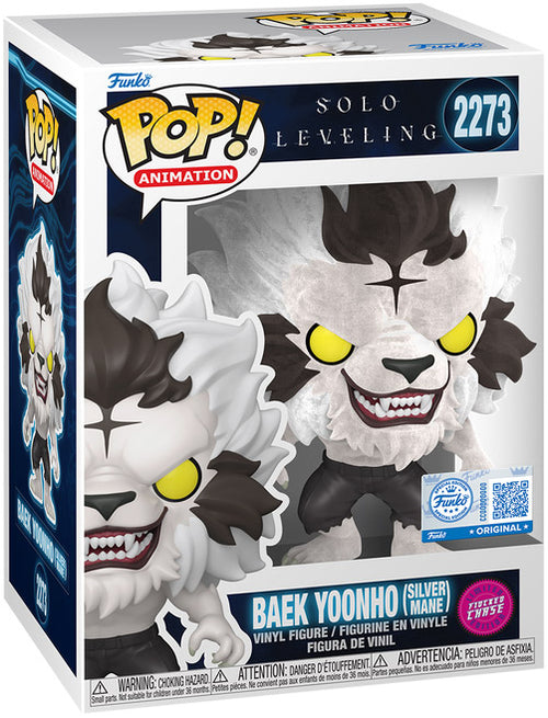 Baek Yoonho Silver Mane Funko Pop Chase