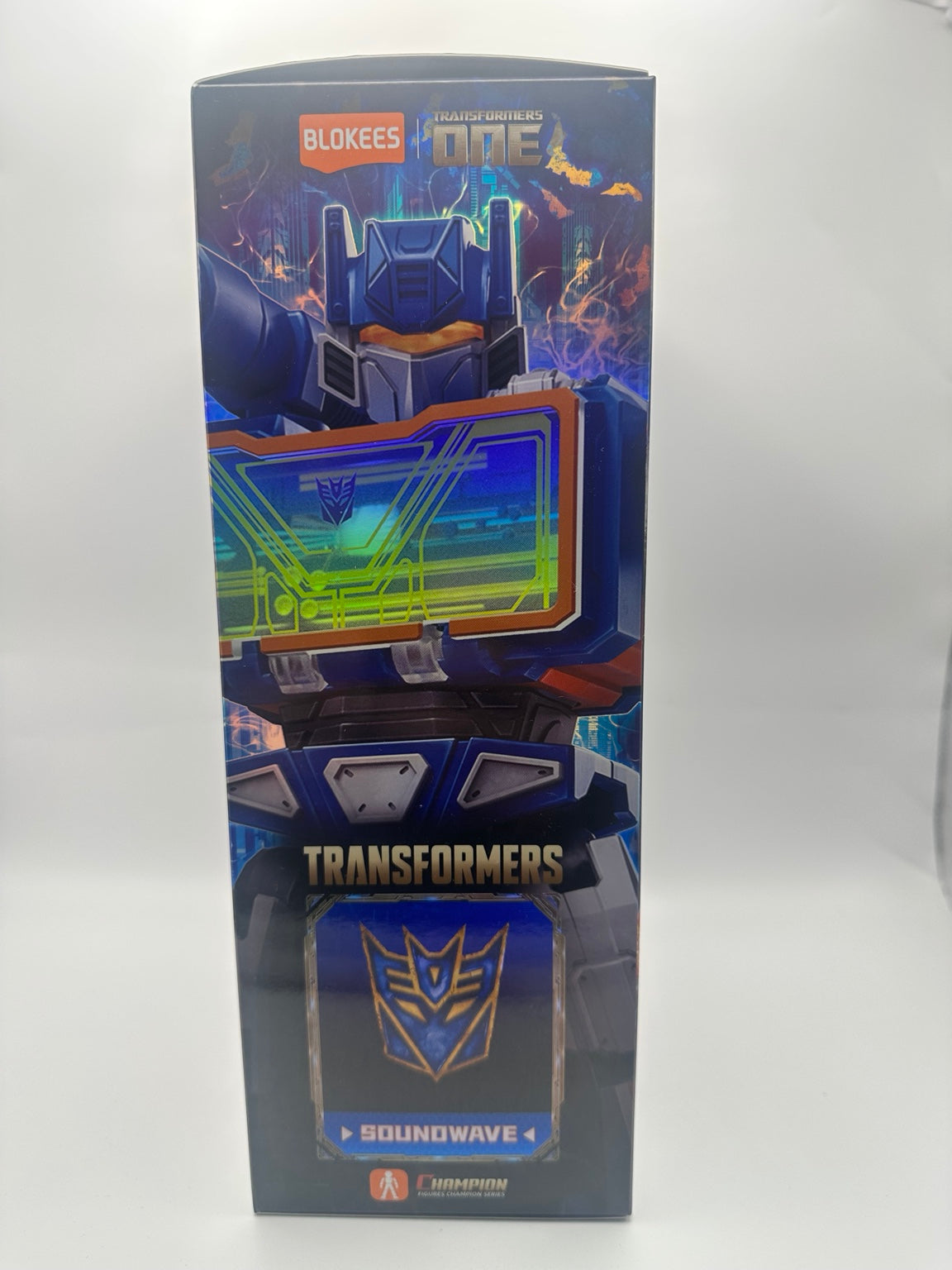 Blokees Transformers One — Soundwave Classic Class 17 Model Kit — box original 2