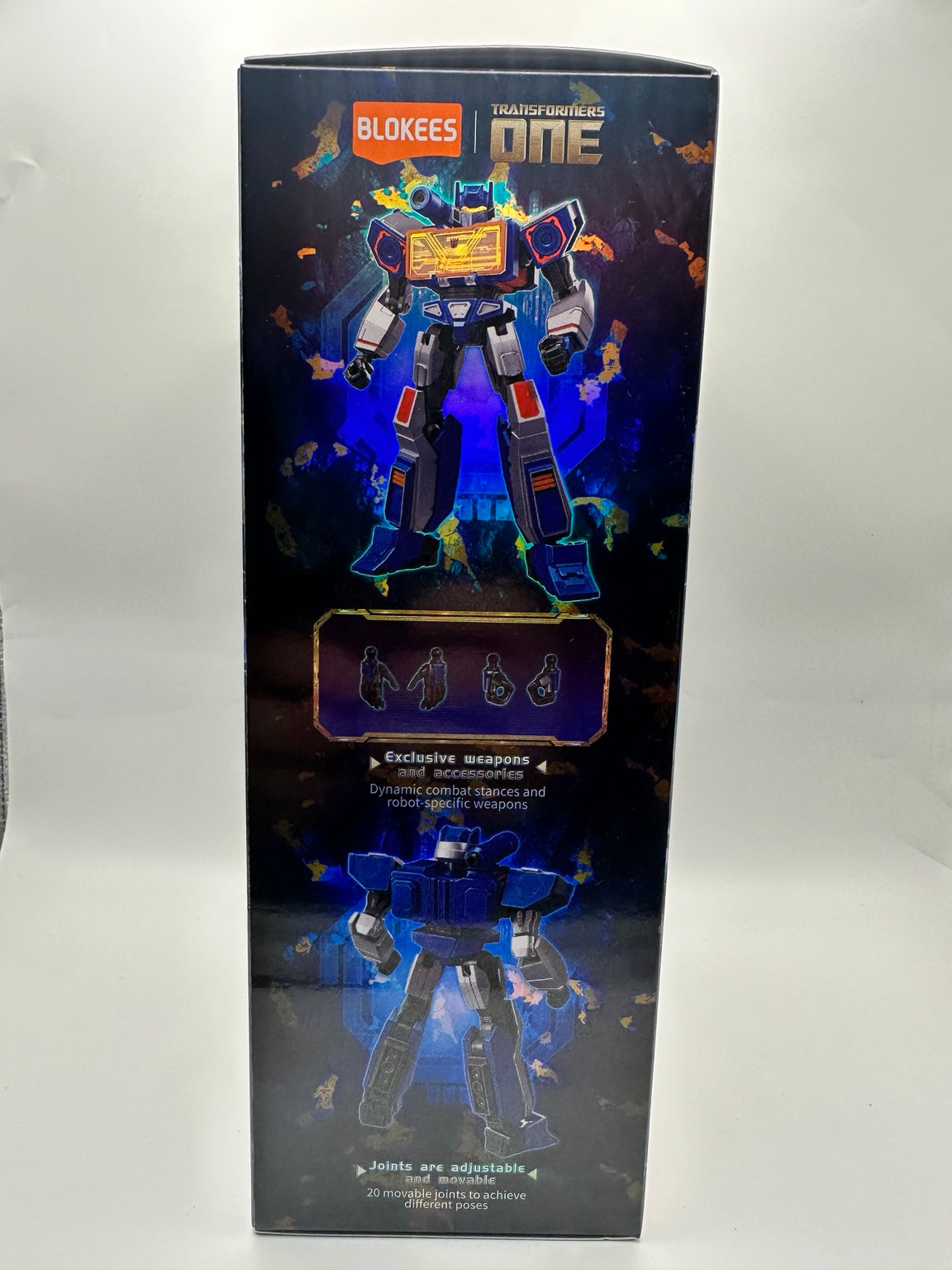 Blokees Transformers One — Soundwave Classic Class 17 Model Kit — box original 3