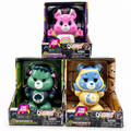 Care Bears x Universal Monsters Ooshies set: Cheer Bear as Bride of Frankenstein, Grumpy Bear as Frankenstein's Monster, and Bedtime Bear as The Mummy