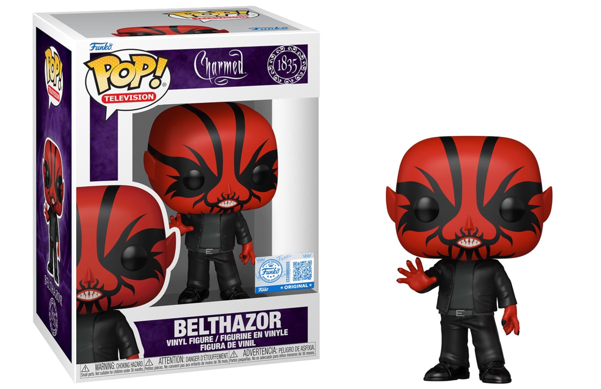 Charmed Belthazor #1835 common Funko Pop! figure with its display box