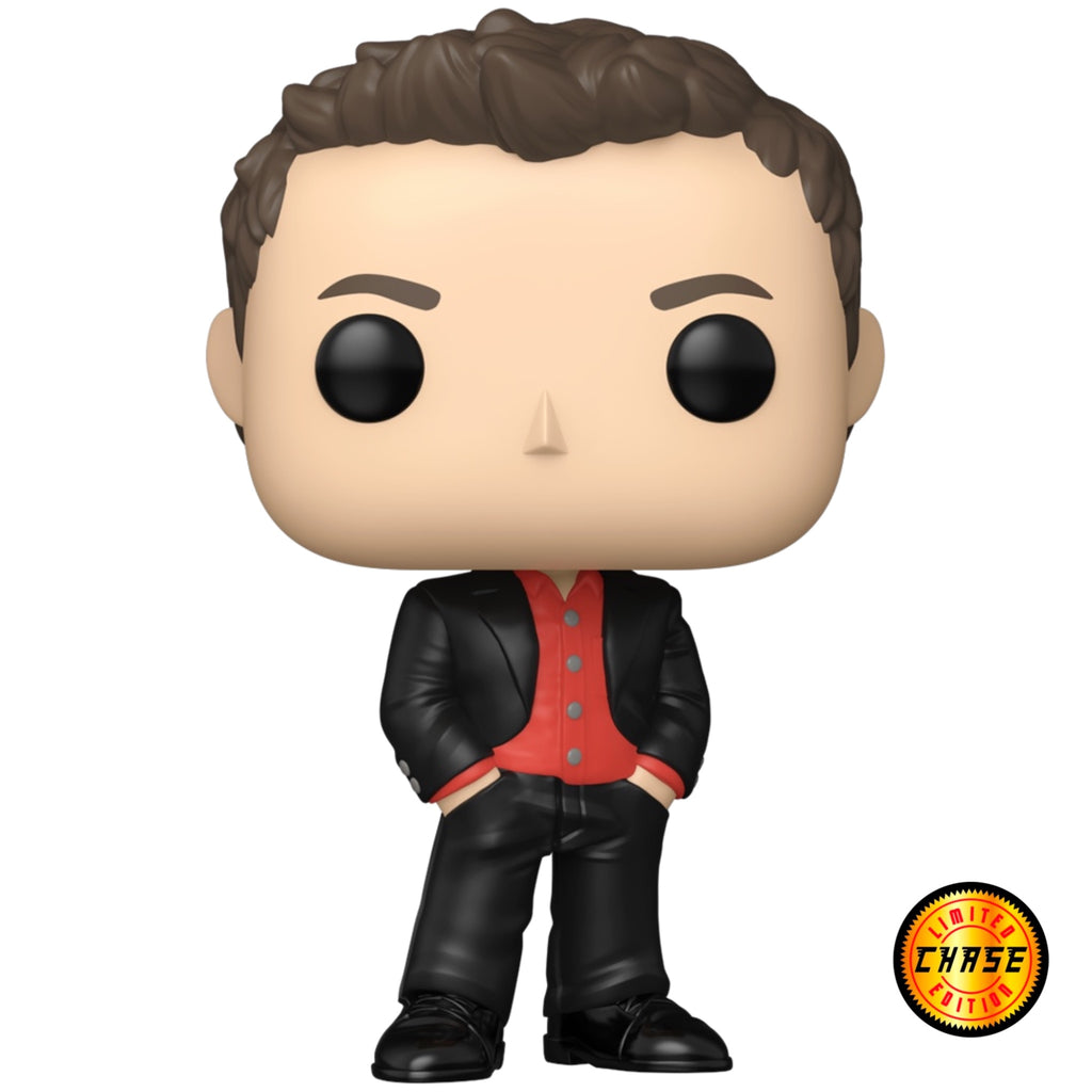Cole Turner #1835 Chase Funko Pop! figure in a black suit and red shirt