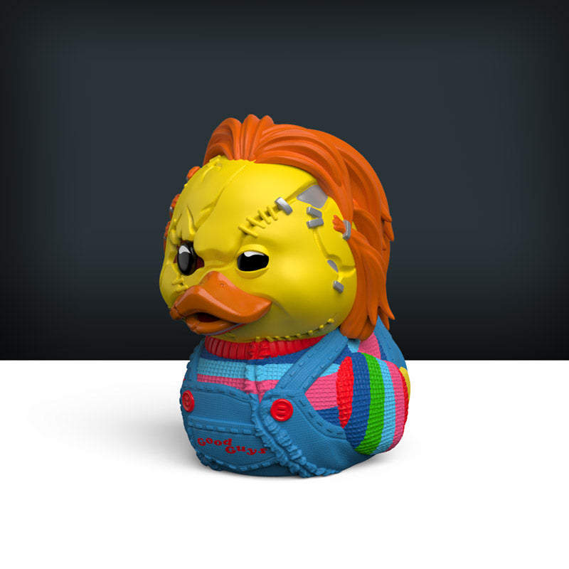 Chucky: Scarred Chucky TUBBZ (Mini Edition) — official out-of-box product photo