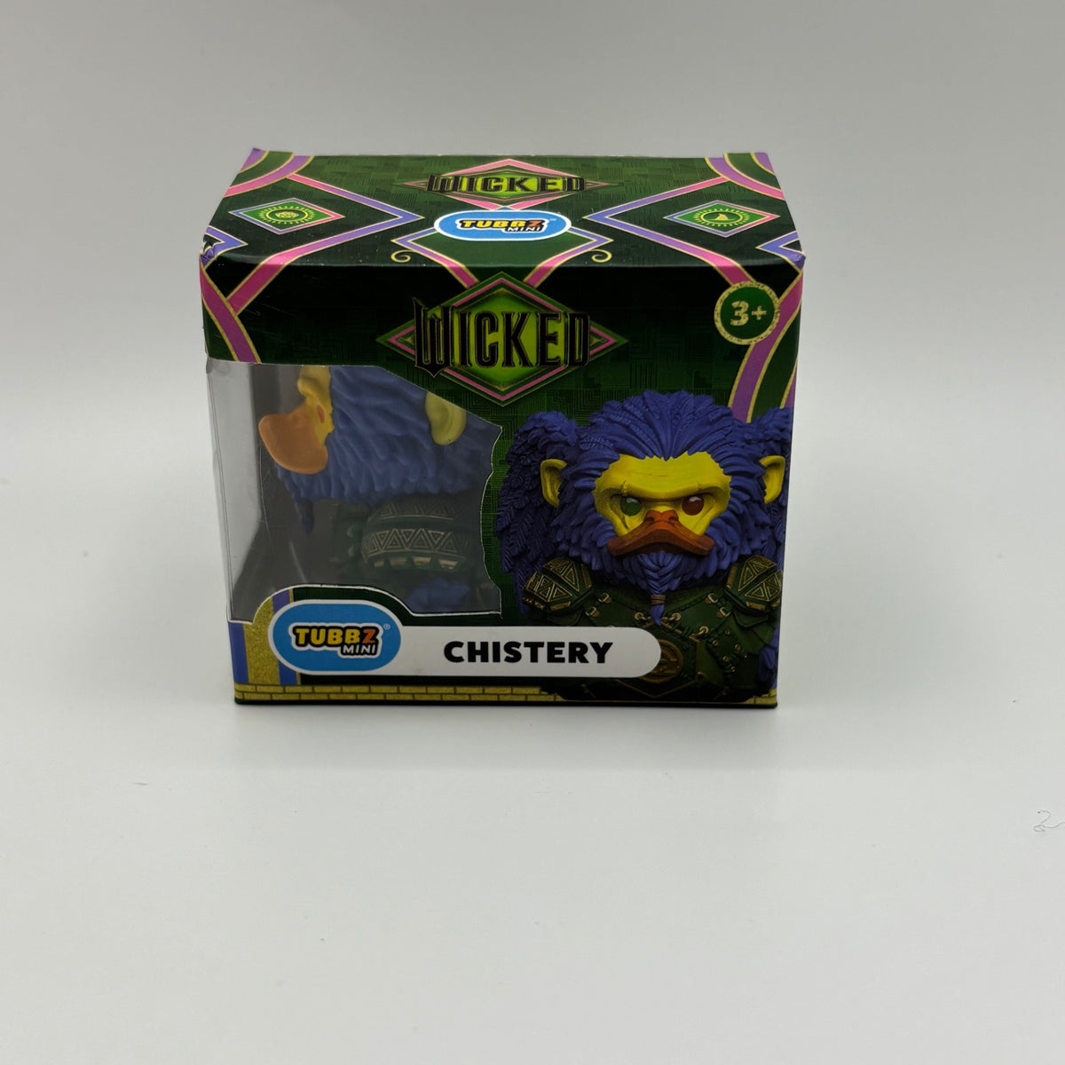 Chistery Wicked TUBBZ Mini collectible in retail box