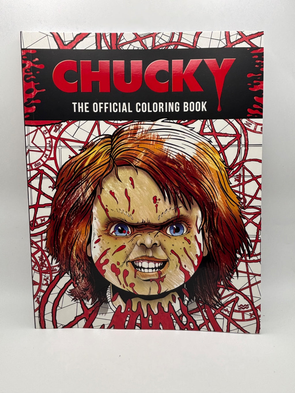 Chucky The Official Coloring Book front cover