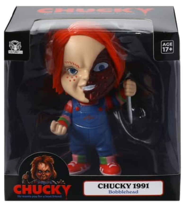 CultureFly Chucky 1991 bobblehead in box