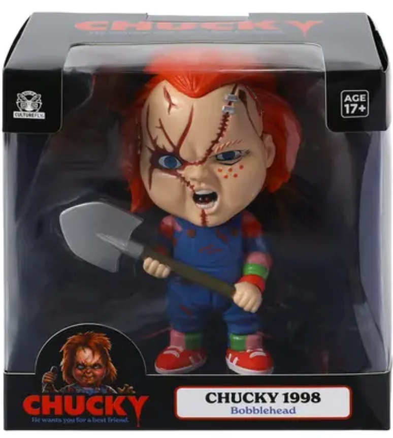 CultureFly Chucky 1998 bobblehead in box