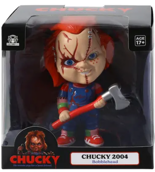 CultureFly Chucky 2004 bobblehead in box