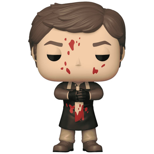 Dexter Morgan Funko Pop! #1697 Special Edition with blood-spatter details and knife, figure only