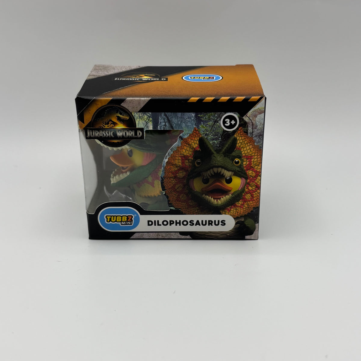 Jurassic World Dilophosaurus TUBBZ Mini boxed collectible
