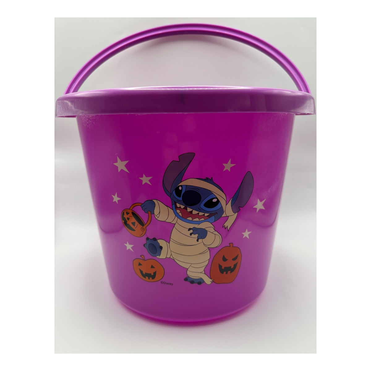Disney Stitch mummy Halloween trick-or-treat bucket