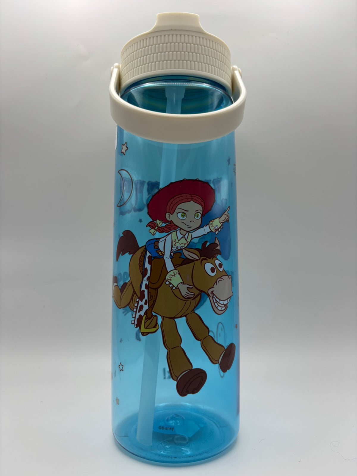 Disney Toy Story Jessie and Bullseye blue Zak Designs 30 oz water bottle alternate view