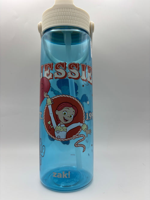 Disney Toy Story Jessie blue Zak Designs 30 oz water bottle front