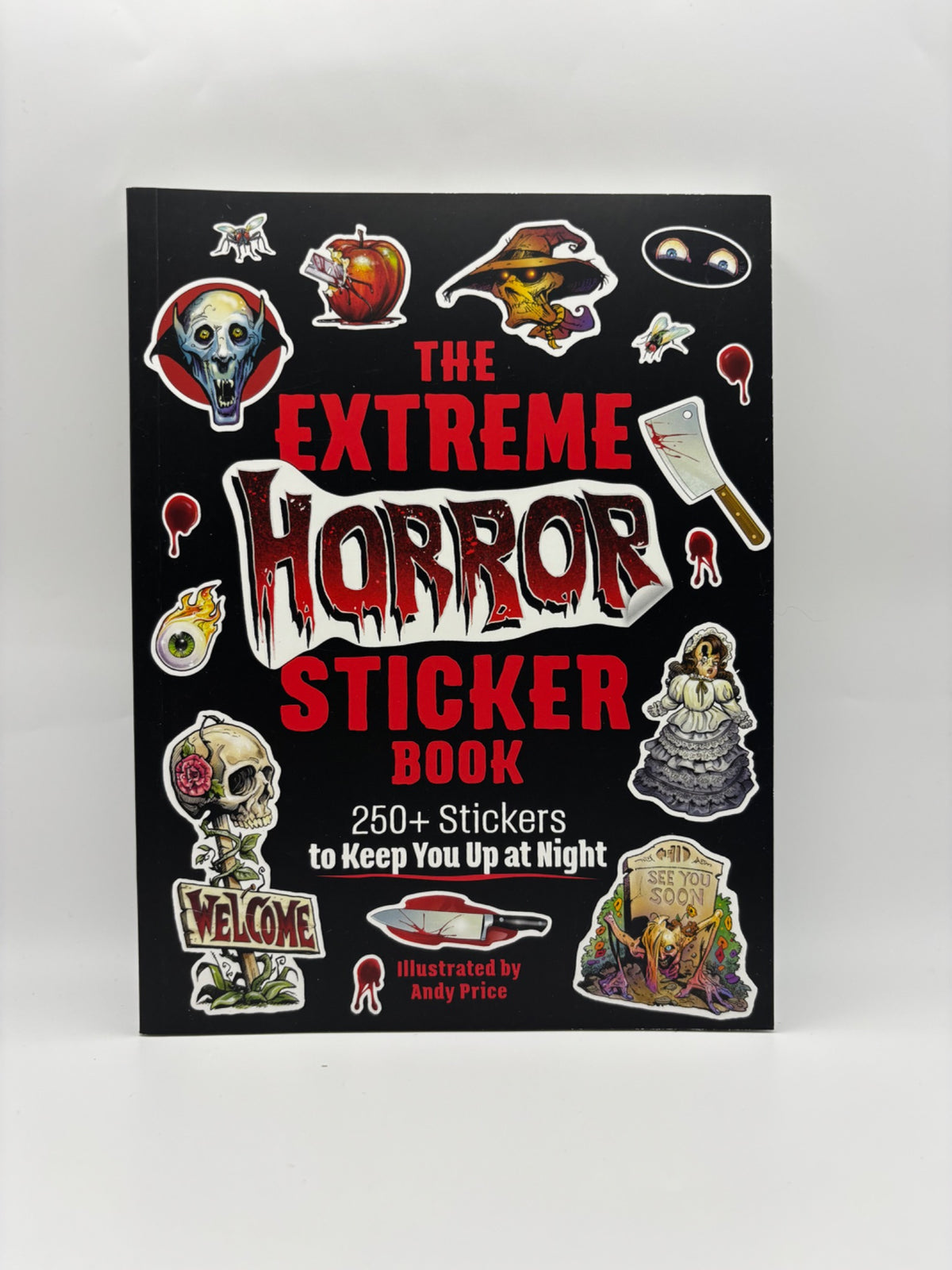 The Extreme Horror Sticker Book front