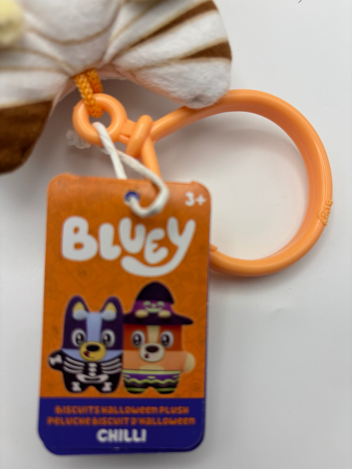Chilli Mummy Halloween plush bag clip character tag