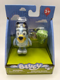 Shopping Bluey figure by Moose Toys in original packaging